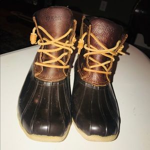 sperry duck boots